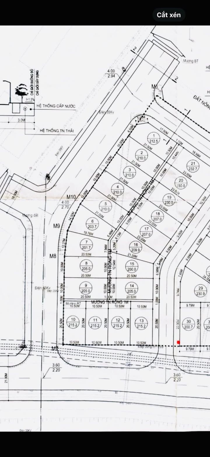 Đất nền Cẩm Xuyên 210m² giá 5 tỷ - Vị trí đắc địa gần trung tâm!