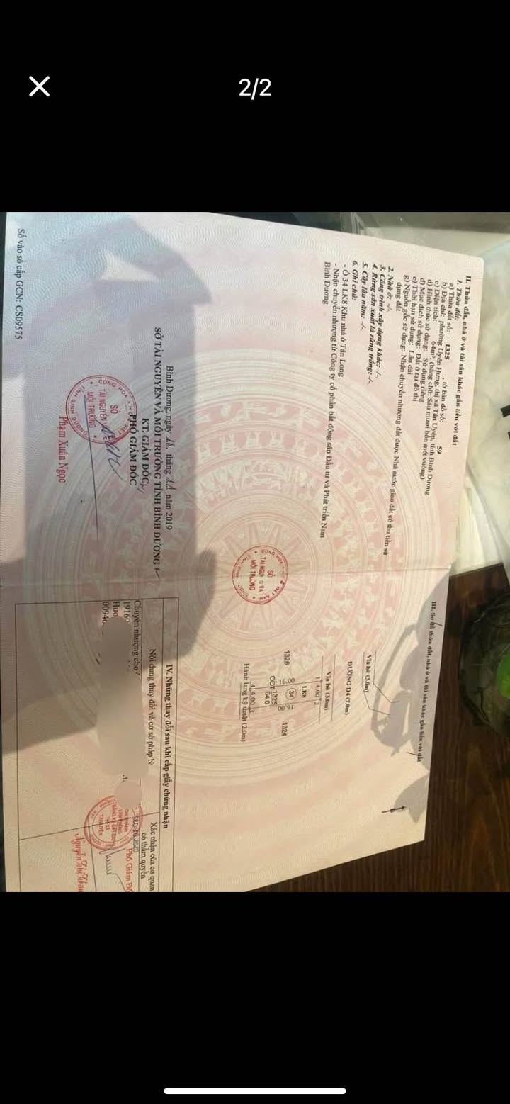 Đất nền KDC Tân Long 1, Tân Uyên 64m² giá chỉ 1.2 tỷ - Cơ hội đầu tư tuyệt vời!