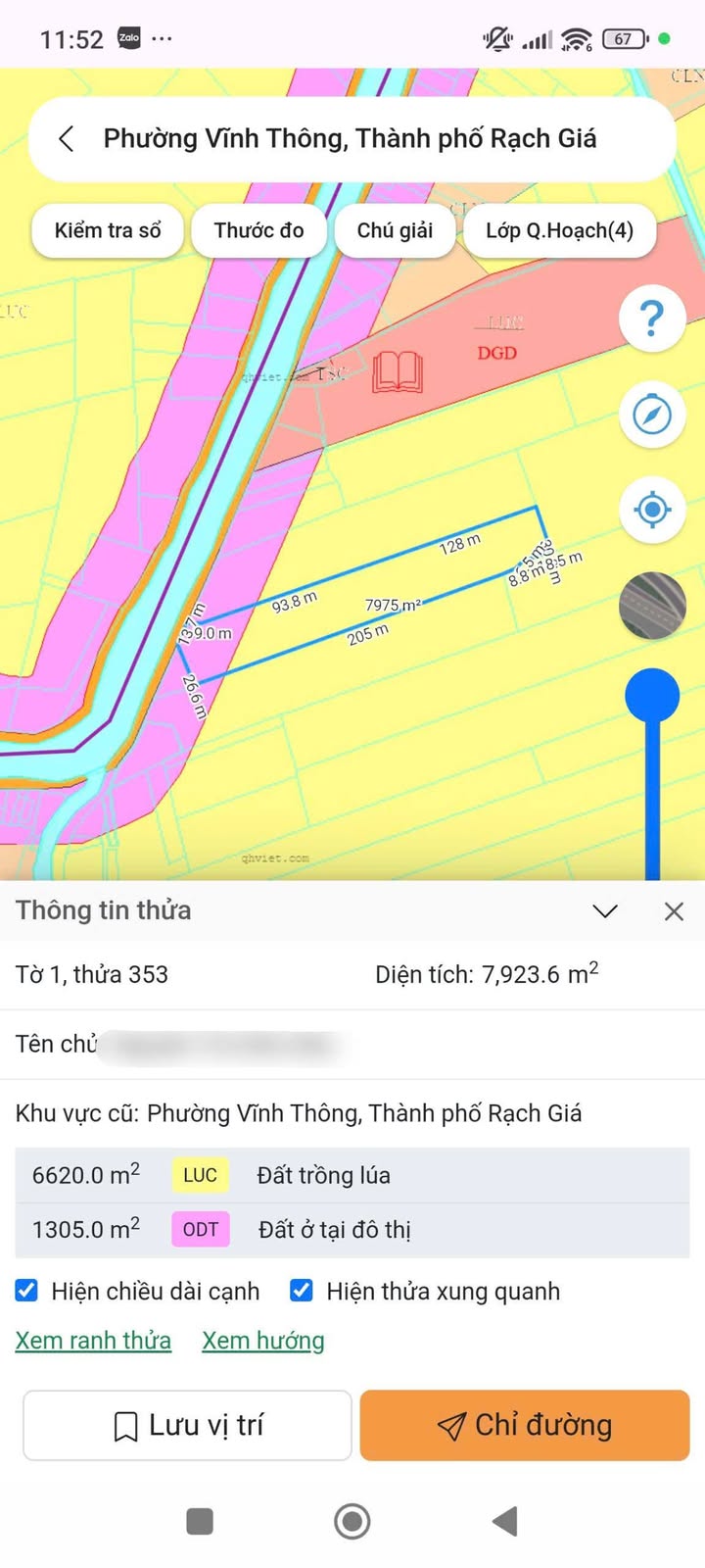 Đất mặt tiền Kinh 5 Liêu, Vĩnh Thông, Rạch Giá 8400m² - Cơ hội đầu tư sinh lời!