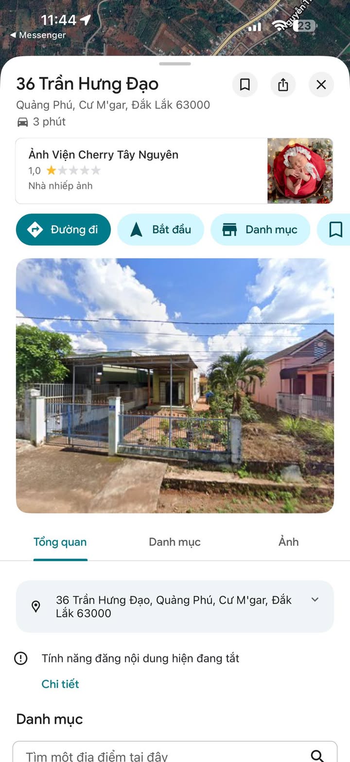 Đất thổ cư chính chủ 36 Trần Hưng Đạo, Quảng Phú 384m² giá 4 tỷ - Mặt tiền đường lớn, đầu tư sinh lời!