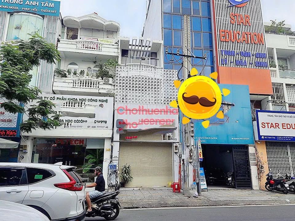 Cho thuê nhà 2 mặt tiền đường Thành Thái, Quận 10, 100m² - Kinh doanh sầm uất!