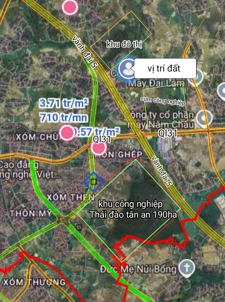 Mảnh vườn nghỉ dưỡng Lạng Giang 770m² giá 3 tỷ - Đầu tư sinh lời ngay!