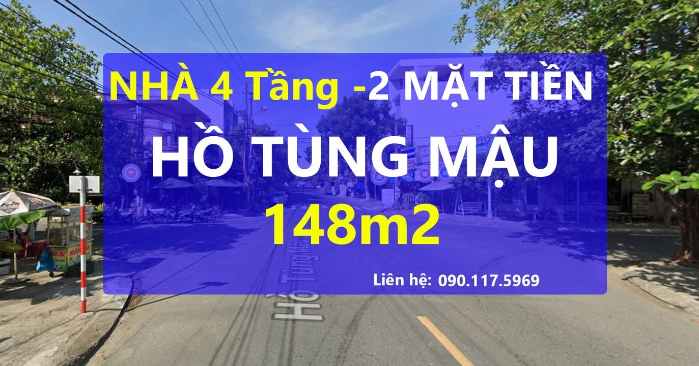 Nhà mặt tiền Hồ Tùng Mậu 142m² giá thỏa thuận - Cơ hội kinh doanh đỉnh cao!