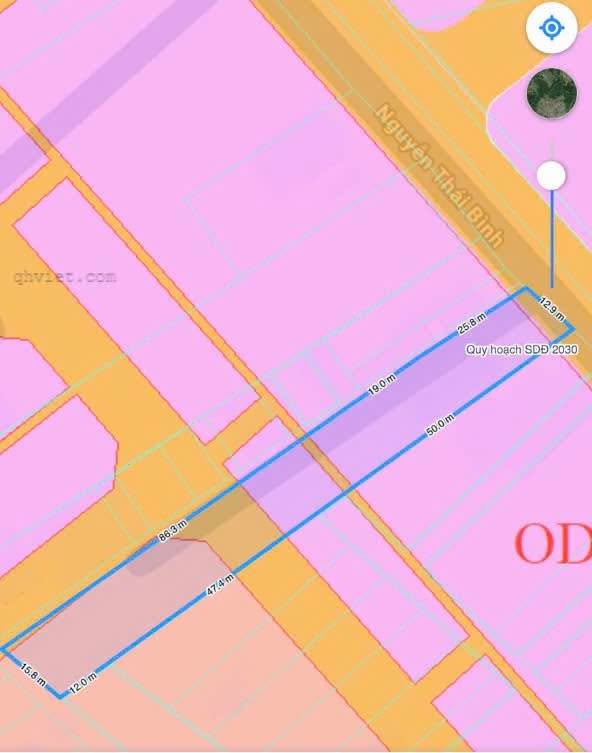 Đất mặt tiền Võ Trường Toản, Rạch Giá 1696,2m² giá 8,5 tỷ - Đầu tư sinh lời ngay!