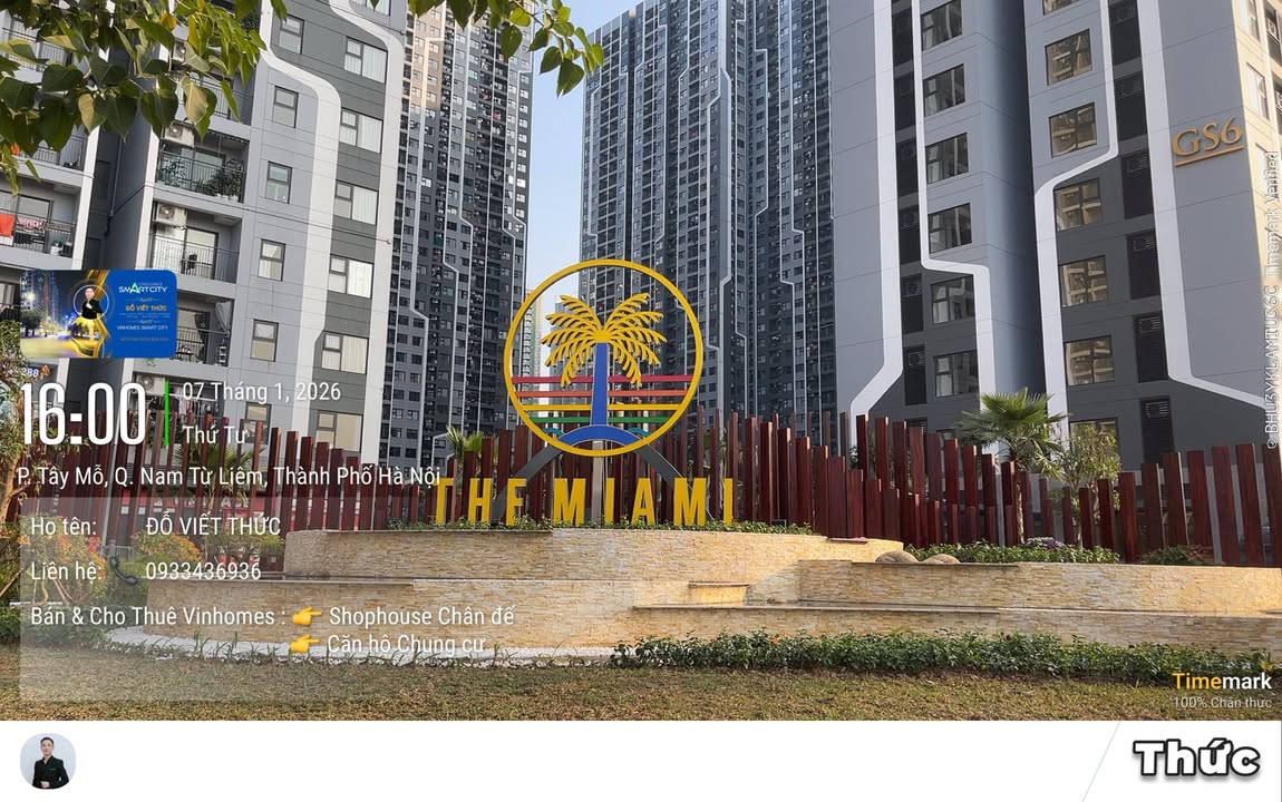 Shophouse The Miami GS5 & GS6 Hà Đông 55-90m² - Quỹ căn kinh doanh hiếm, sẵn sàng bàn giao!