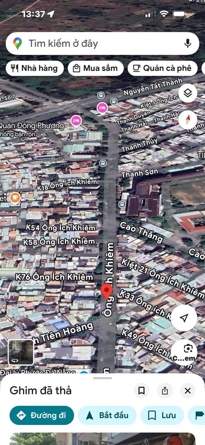 Nhà 3,5 tầng mặt tiền Ông Ích Khiêm 62m² giá 9.85 tỷ - Vị trí đắc địa tại Hải Châu!