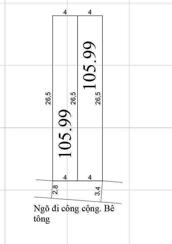Đất nền An Dương, Hải Phòng 105m² giá 2 tỷ - Hàng hiếm chỉ 2 lô duy nhất!