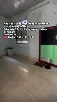 Nhà Hòa Hương Tam Kỳ 75m² giá 990 triệu - Gần sân vận động