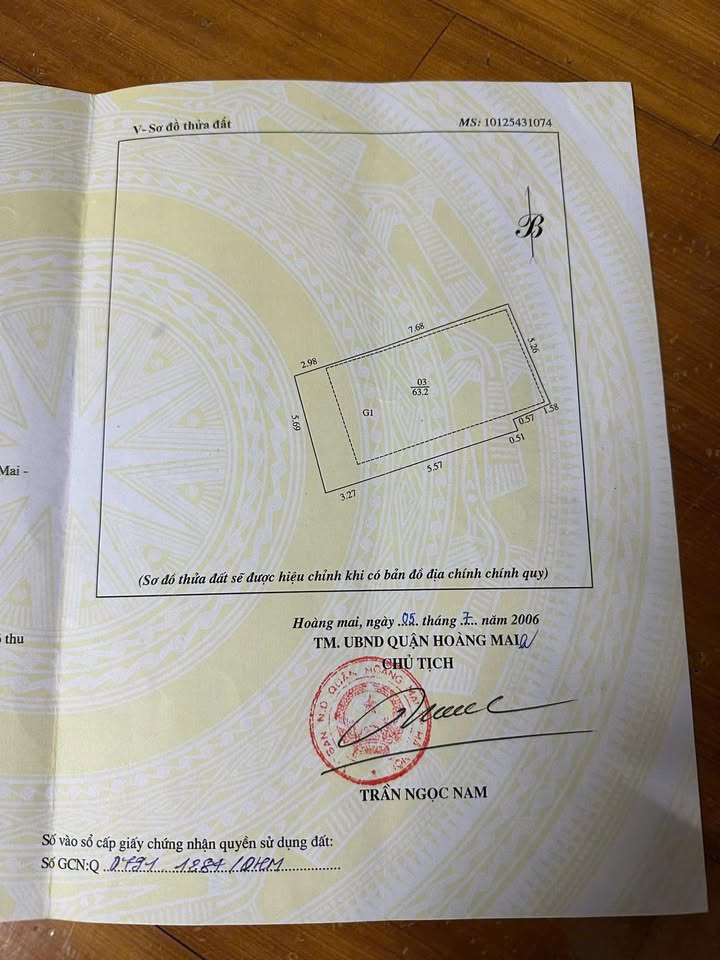 Lô đất góc 2 mặt thoáng phố Tương Mai, Hoàng Mai 63m² giá 18 tỷ - Cơ hội đầu tư vàng!