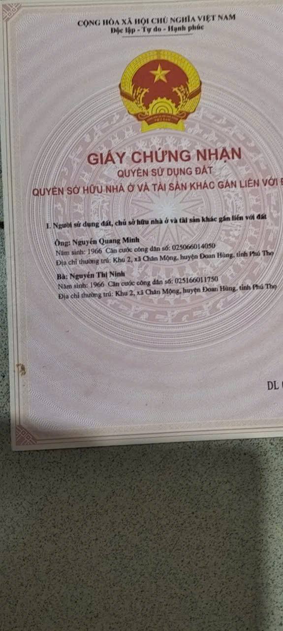 Đất nền Đoan Hùng Phú Thọ 1000m² - Mặt tiền 30m, phù hợp xây biệt thự