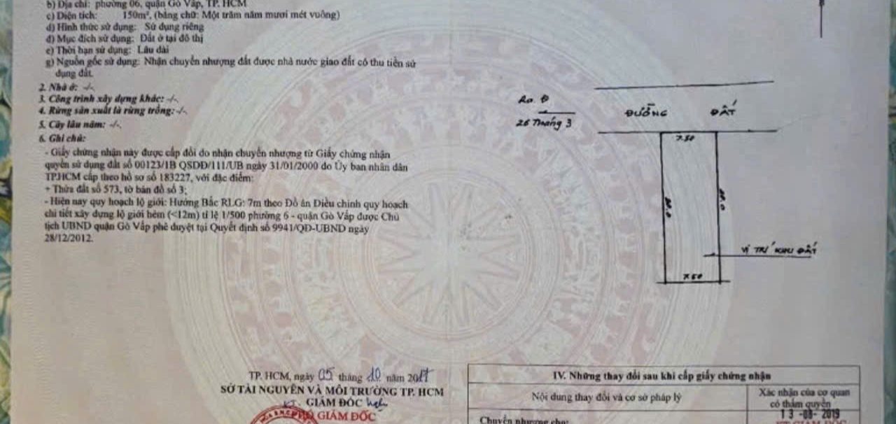 Nhà phố Gò Vấp 150m² giá 12.9 tỷ - Vị trí đẹp, đầu tư sinh lời!