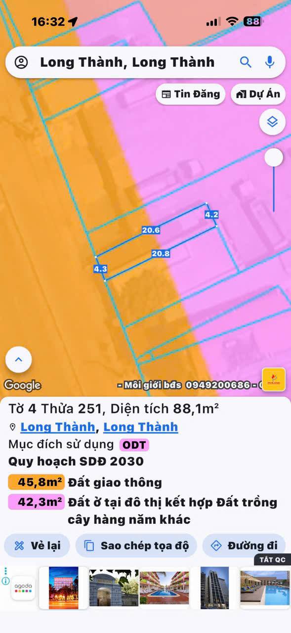 Nhà mặt tiền kinh doanh Quốc Lộ 51, Long Thành, Đồng Nai - Sổ đỏ, giá chỉ 3.05 tỷ!