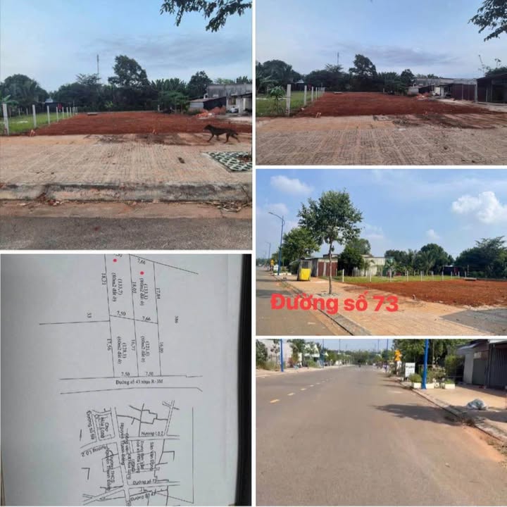 Đất nền đường 73, phường Hoà Long, 136.8m² giá 2.55 tỷ - Cơ hội đầu tư tuyệt vời!