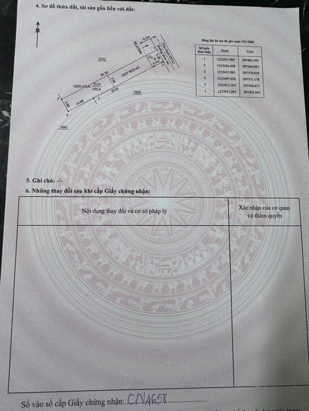 Đất nền Tân Định, Bến Cát 195m² giá 1 tỷ - Vị trí đắc địa gần chợ Hoàng Gia!