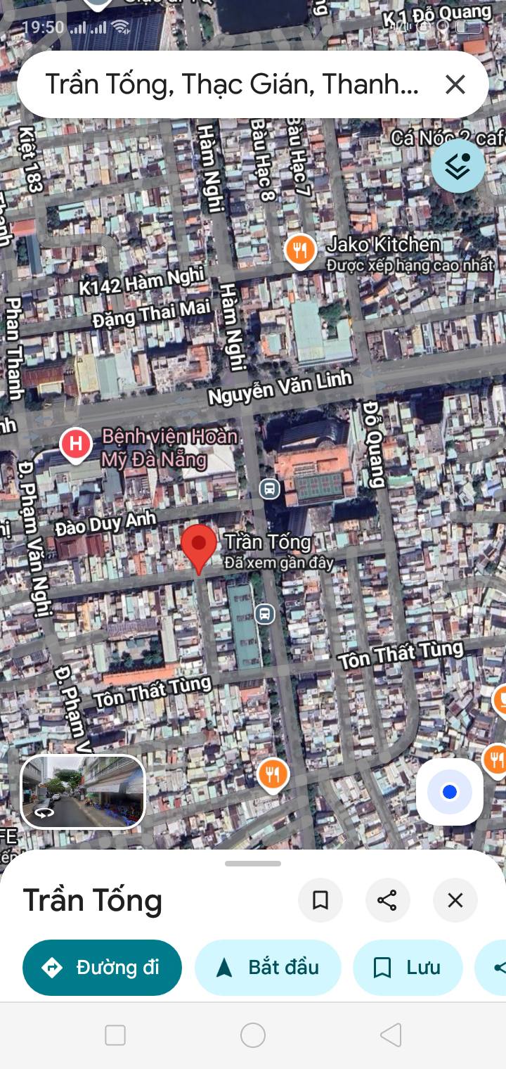 Nhà mặt tiền đường Trần Tống, Thanh Khê, Đà Nẵng 89m² giá 12.3 tỷ - Kinh doanh sầm uất, cho thuê ngay!