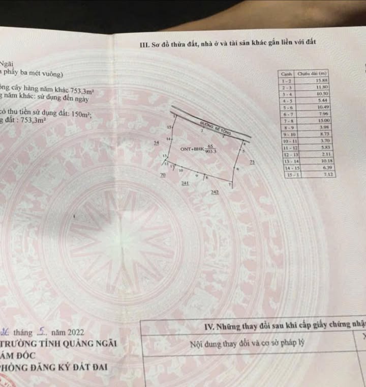 Đất nền Tịnh Hiệp 903m² giá 700 triệu - Cơ hội đầu tư hấp dẫn!