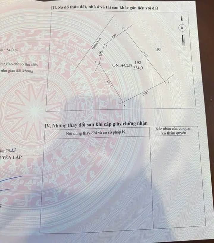 Nhà cấp 4 Thượng Long, Yên Lập 234m² giá 900 triệu - Sẵn sàng vào ở ngay!