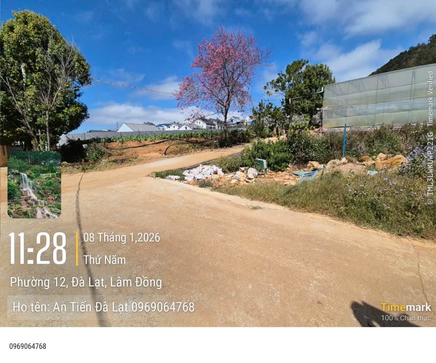 Đất 2 mặt tiền đường Thái Phiên, P12 Đà Lạt 50m² giá 1,5 tỷ - Sổ đỏ chính chủ!