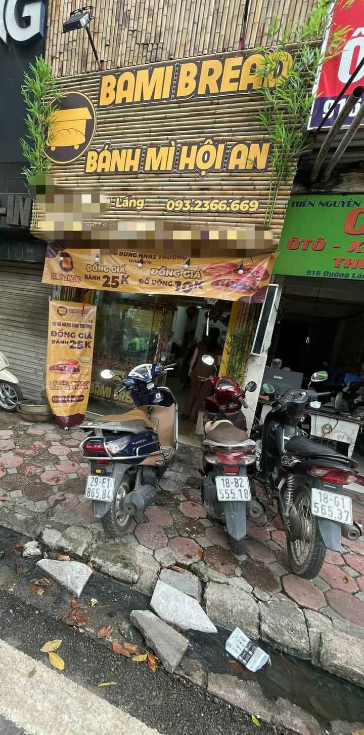 Cho thuê FrontHouse Đường Láng 61m² - Mặt tiền rộng, khu đông sinh viên!