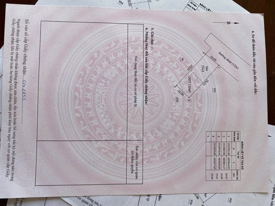 Đất nền 520m² mặt tiền đường Bình Chuẩn 41 - Đầu tư sinh lời tốt!