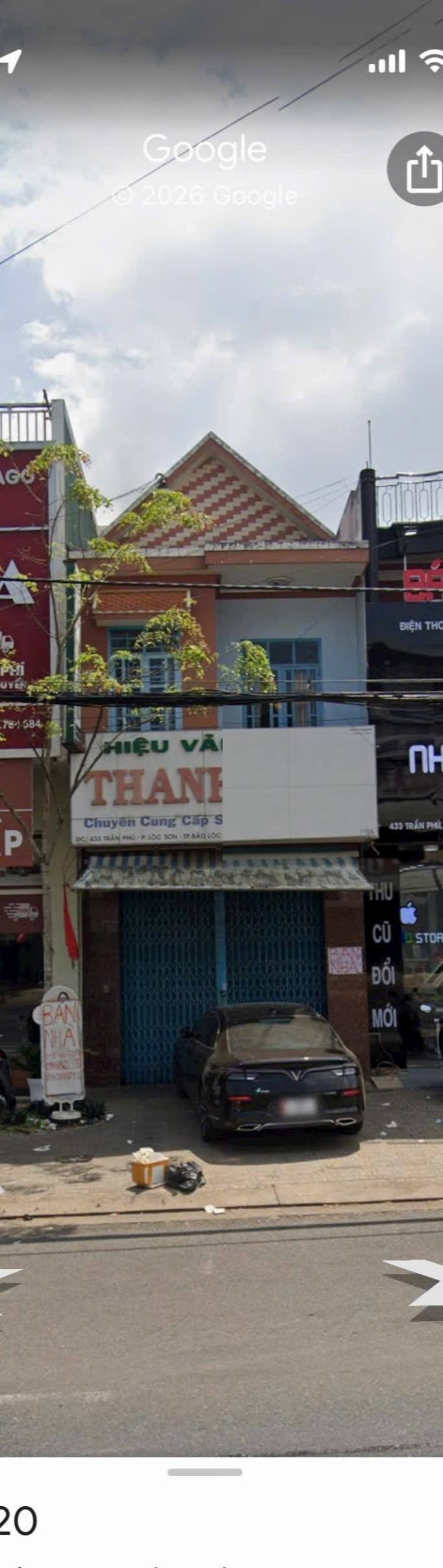 Nhà mặt tiền đường Trần Phú, Bảo Lộc, Lâm Đồng - Diện tích 170m², giá thỏa thuận!