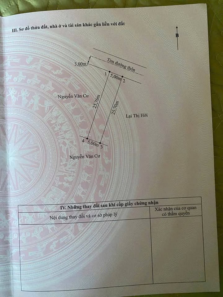Lô đất đẹp thôn Lão Phú, xã Kiến Hải 128,6m² - Tiềm năng đầu tư vượt trội!