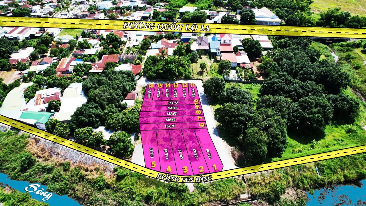 Đất nền Cam Hòa Cam Lâm 136m² giá 1.425 tỷ - View sông đẹp, đầu tư sinh lời!