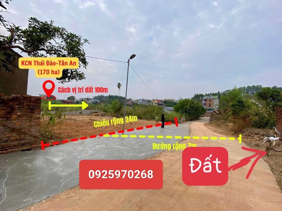 Đất nền TDP Tân Lập, phường Tân An 110m² giá chỉ 800 triệu - Cơ hội đầu tư tuyệt vời!