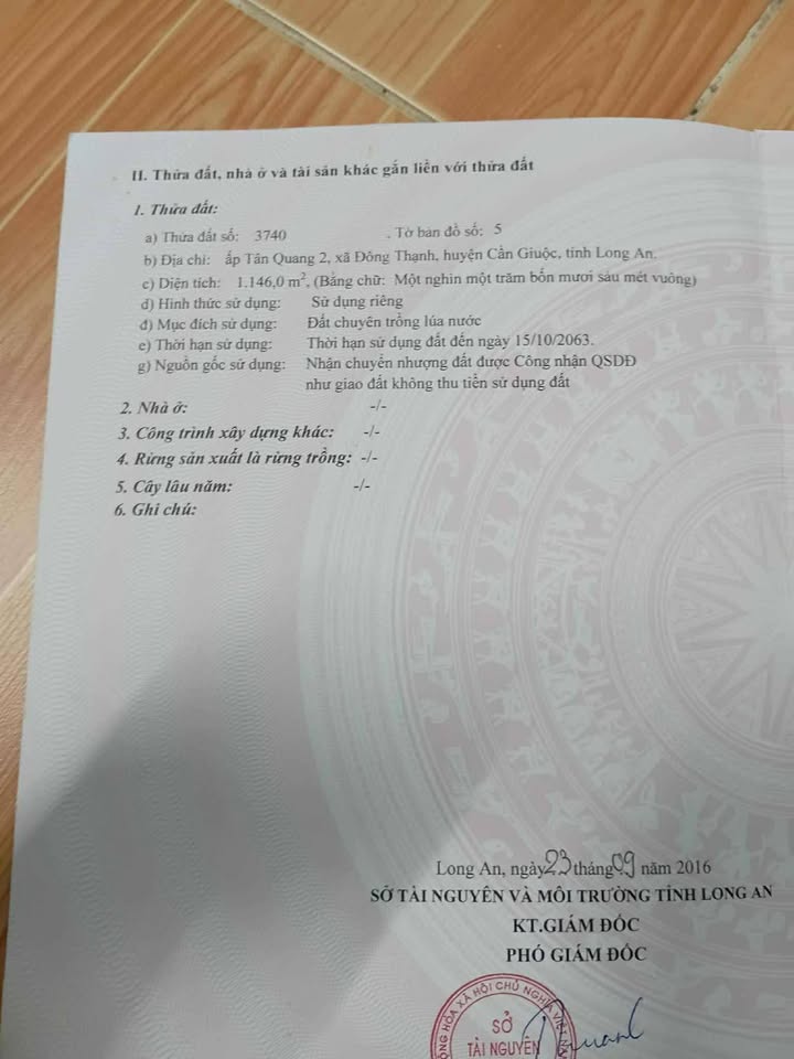 Đất thổ cư Ấp Tân Quang 2, xã Đông Thạnh, 1193m² giá 2,5 tỷ - Đầu tư sinh lời ngay!