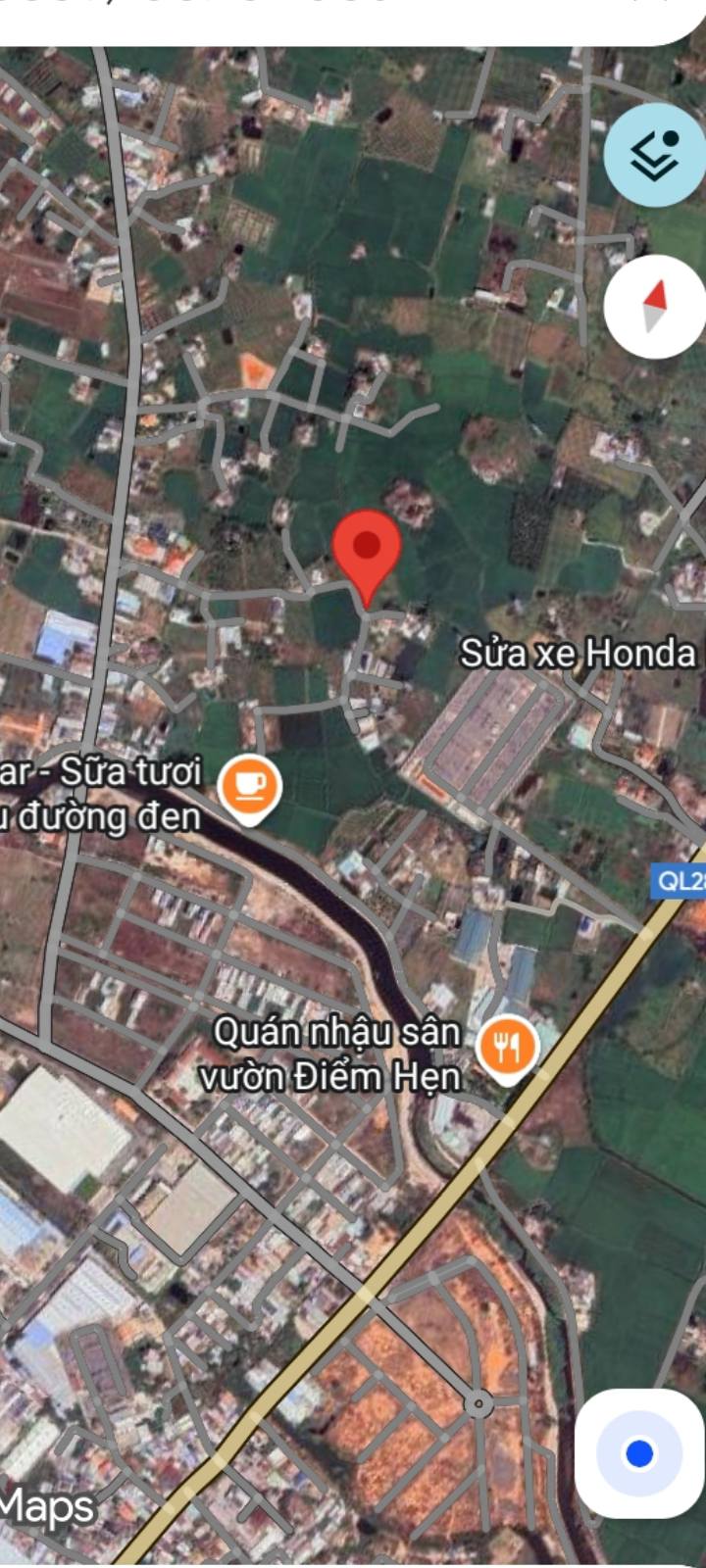 Bán lô đất thổ cư Hàm Liêm 200m² giá 1.44 tỷ - Cách nhựa chỉ 200m!