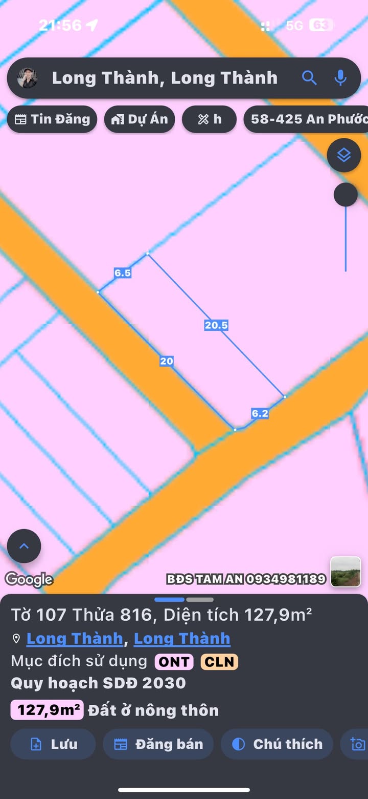 Đất nền Long Thành 80m² giá 2 tỷ - Đầu tư sinh lời ngay!