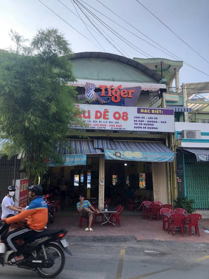 Nhà mặt tiền đường Khuông Việt, Phú Trung, Tân Phú 168m² giá 21 tỷ - Đầu tư sinh lời ngay!