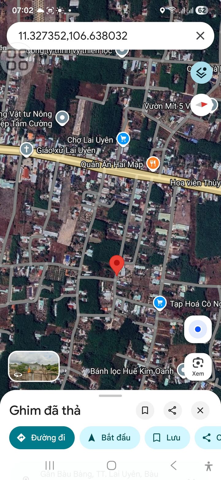 Đất nền Lai Uyên 150m² giá 879 triệu - Vị trí đẹp đối diện chợ