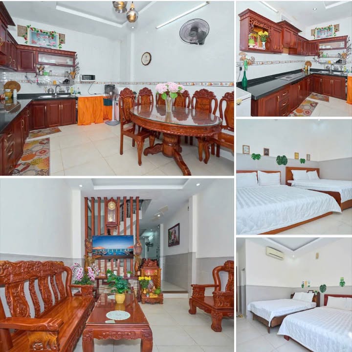 Nhà cho thuê mặt tiền Hồ Quý Ly Vũng Tàu 4PN - Full nội thất, giá chỉ 15 triệu/tháng!