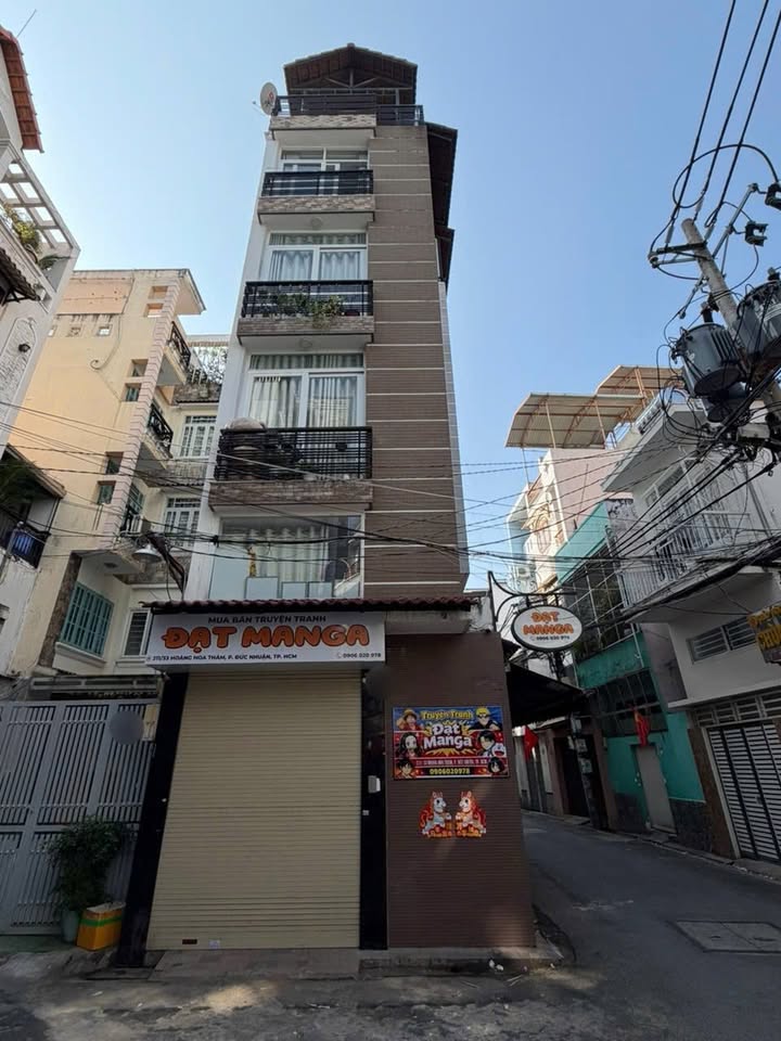 Nhà lô góc 6 tầng Hoàng Hoa Thám 56m² giá 11.5 tỷ - Kinh doanh hiệu quả