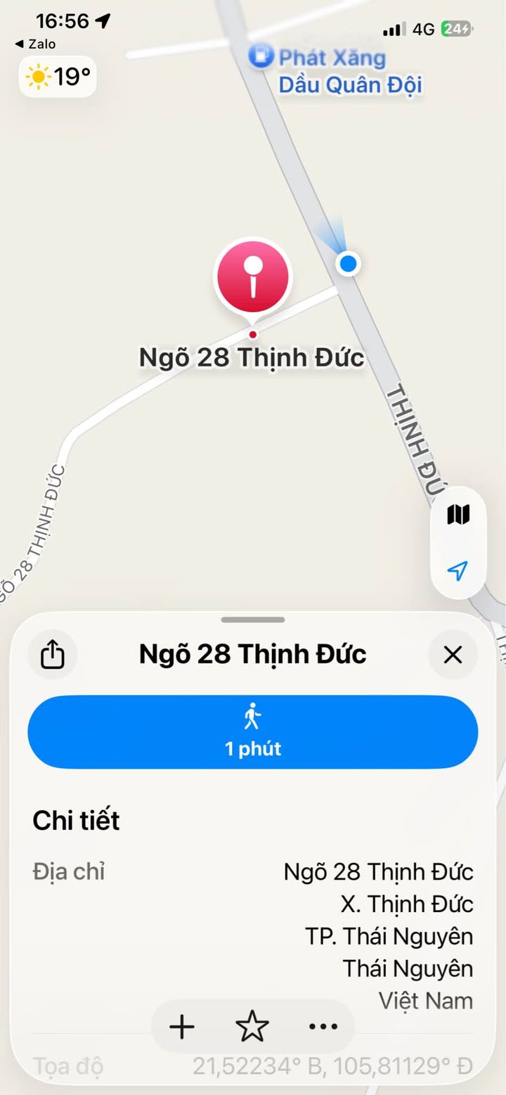 Đất thổ cư Thịnh Đức Thái Nguyên 171.4m² giá 1 tỷ - Sổ hồng chính chủ!