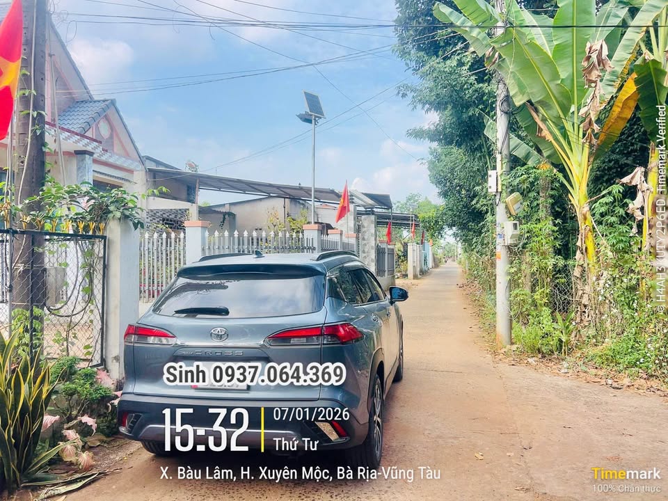 Đất Bàu Lâm, Xuyên Mộc 567m² giá 2.4 tỷ - Lô góc ngã tư, đầu tư sinh lời!