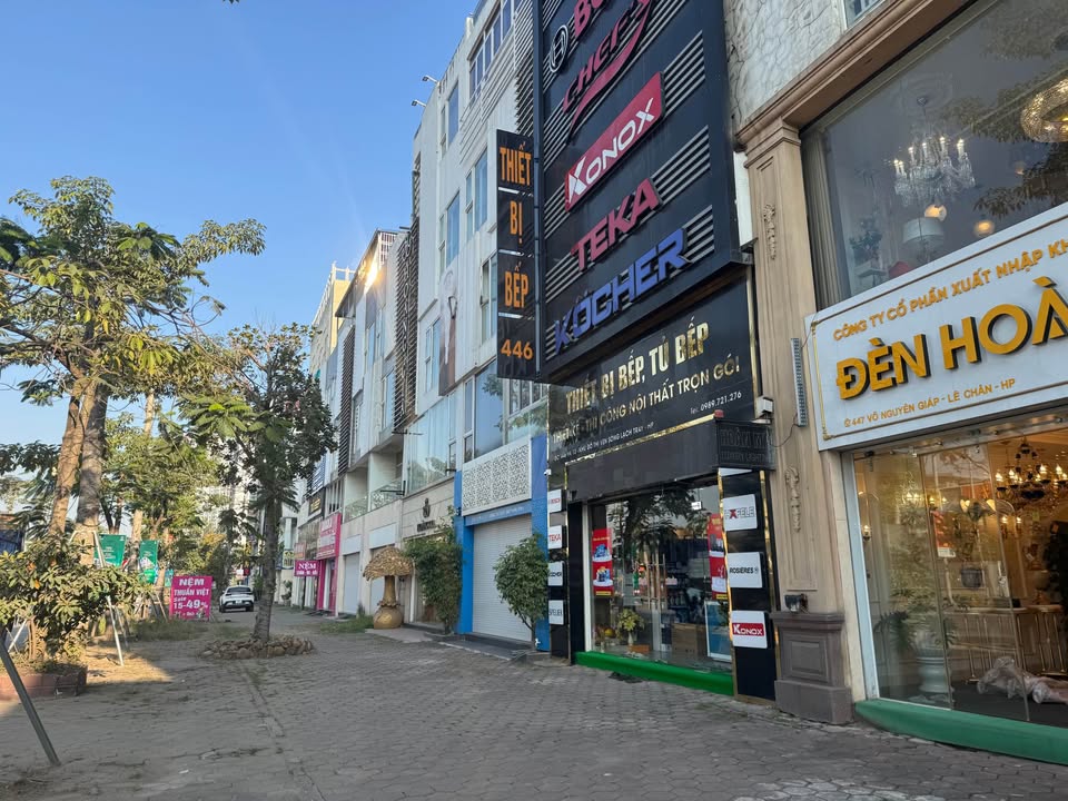 Bán nhà mặt đường Võ Nguyên Giáp - Waterfront City 114m² giá 19.2 tỷ - Đầu tư an toàn!