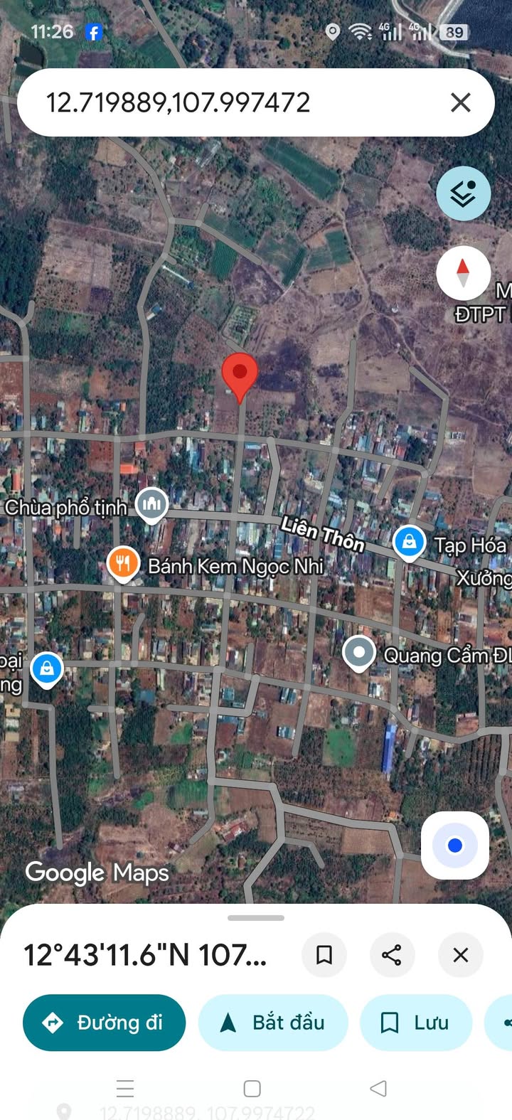 Lô đất 180m² tại thôn 8 Cư Êbur - Giá 850 triệu, sổ đỏ chính chủ!