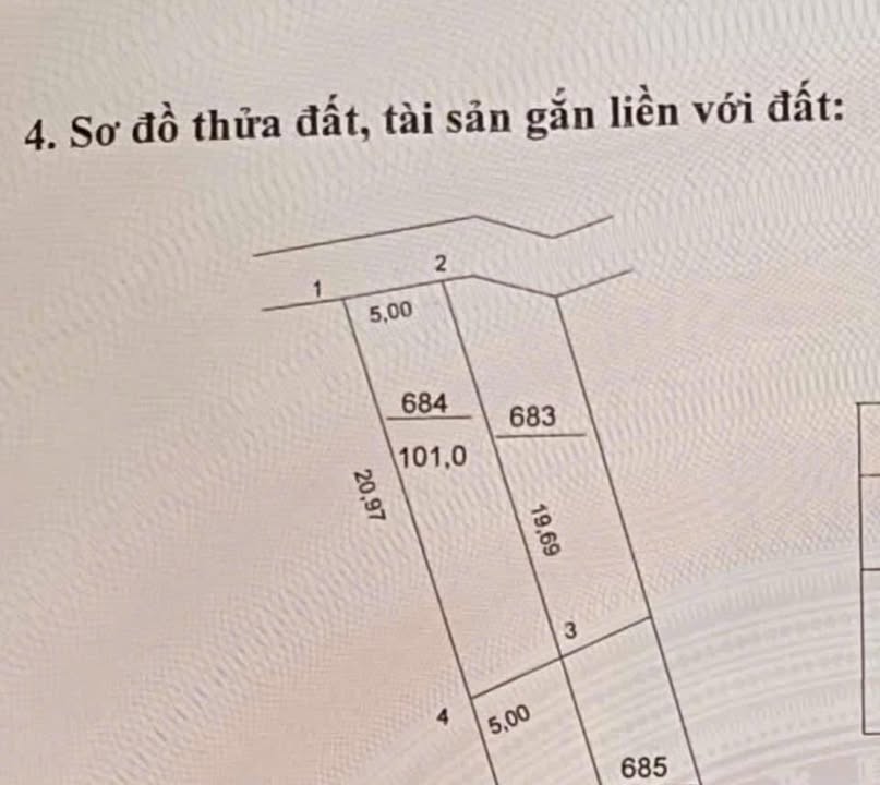 Đất nền xã Tự Nhiên Thường Tín 101m² giá 4.04 tỷ - Đường ô tô vào tận nơi!