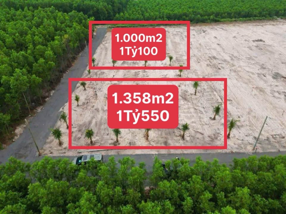 Đất nền Lộc An 1.000m² giá 1.1 tỷ - Sổ đỏ chính chủ, vị trí đẹp cho nhà vườn!