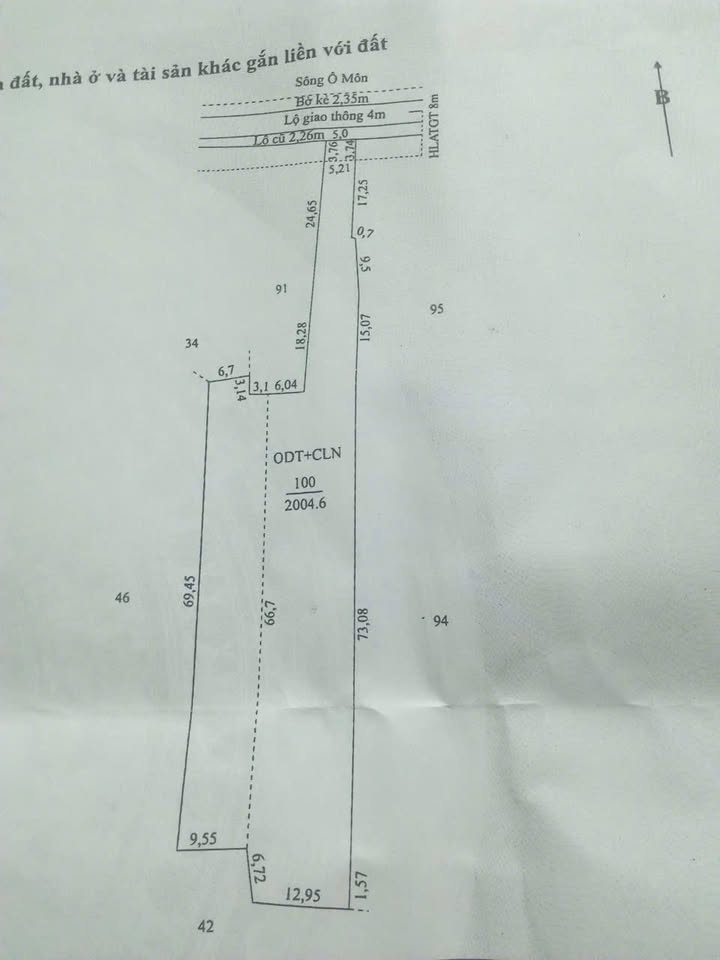 Đất nghỉ dưỡng Thới An Ô Môn 2004m² giá 3.4 tỷ - Tiềm năng đầu tư lớn!