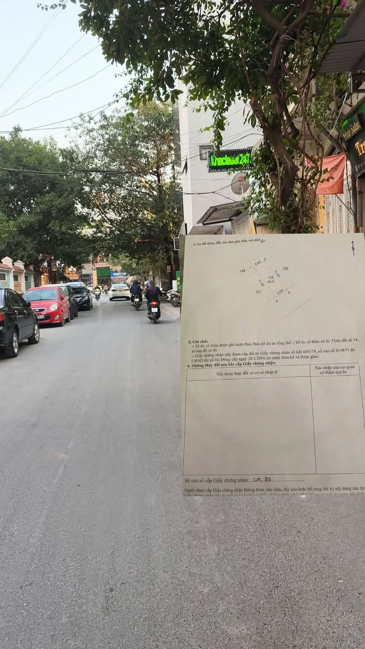 Nhà KDT Ngô Thì Nhậm, Quang Trung 40m² giá 14 tỷ - Đầu tư sinh lời hấp dẫn!