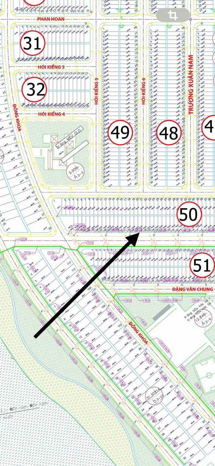 Đất nền B2.50 Nam Hòa Xuân 102.5m² giá 6.6 tỷ - Đầu tư sinh lời tuyệt vời!