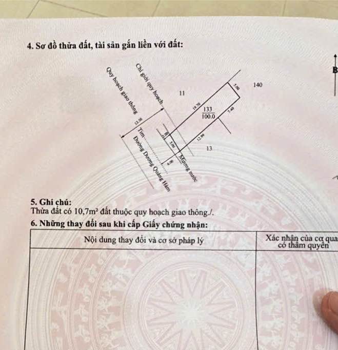 Đất Mặt Tiền Dương Quảng Hàm Thủy Xuân Huế 100m² giá 2.1 tỷ - Vị trí đẹp, không lụt!