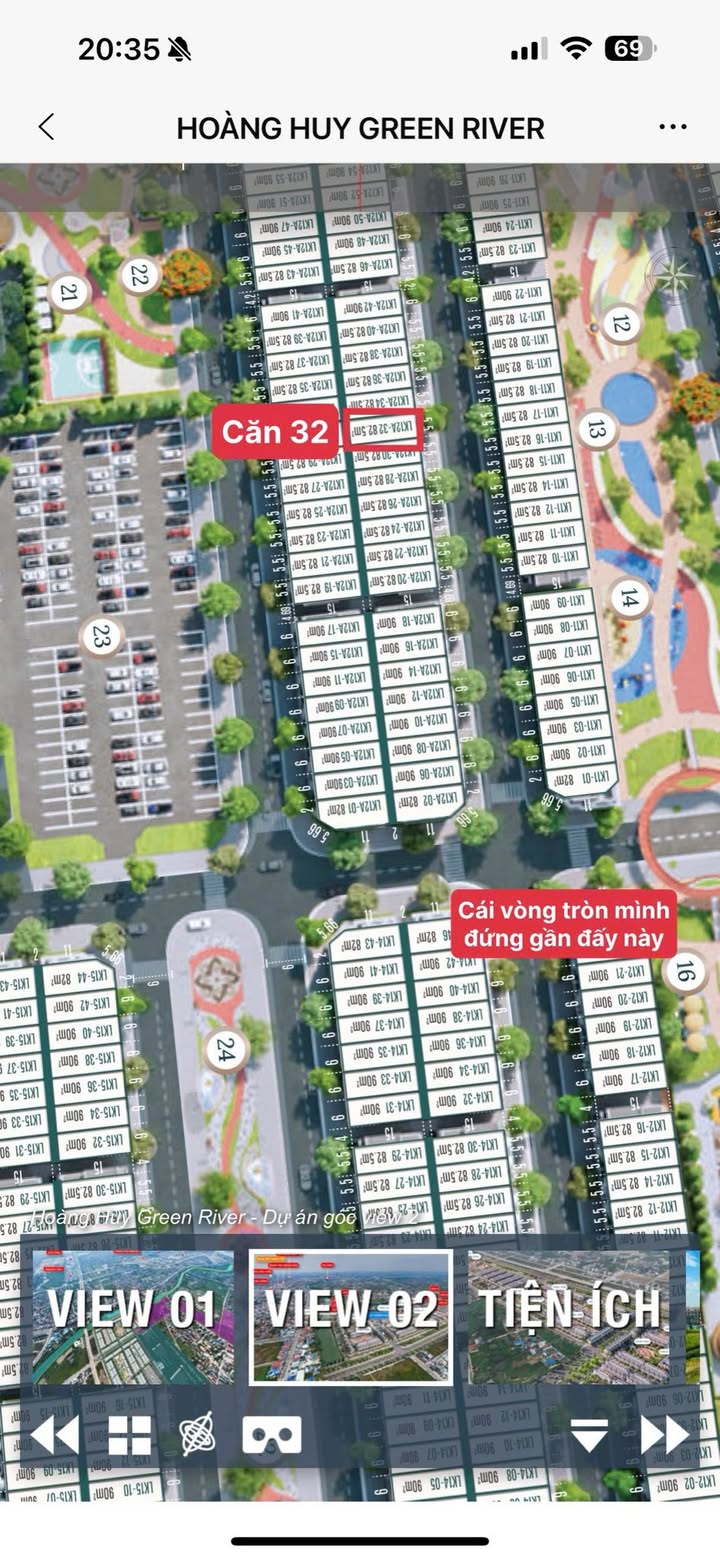 Nhà liền kề Hoàng Huy Green River Thủy Nguyên 82.5m² giá 7.3 tỷ - Vị trí đẹp, không thể bỏ lỡ!