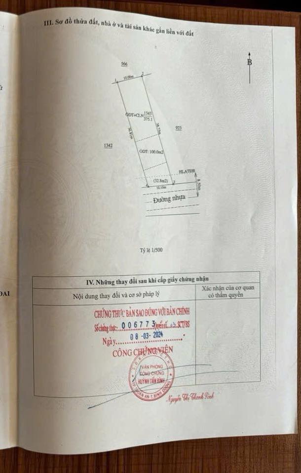 Đất kinh doanh Tân Vĩnh Hiệp 360m² - Thổ cư 100% ngay chợ