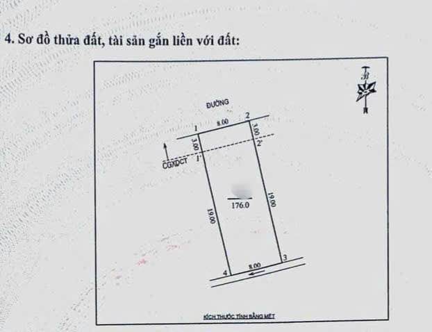 Đất nền dự án Trường Sơn Vinh 176m² giá 4.4 tỷ - Hướng Đông Bắc, pháp lý rõ ràng!