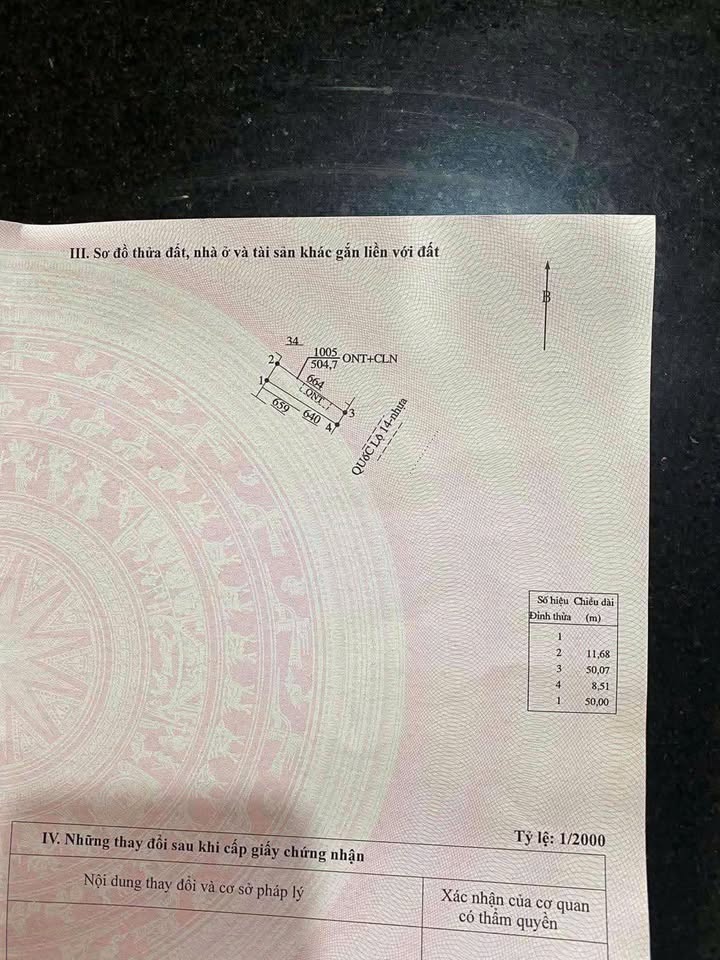 Đất nền mặt tiền Quốc lộ 14, xã Đắk Gằn, 425m² giá 4.335 tỷ - Đầu tư sinh lời ngay!