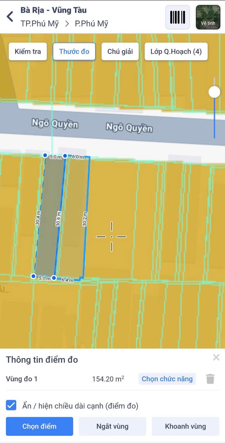 Đất nền Ngô Quyền, Phú Mỹ 50m² giá 3 tỷ - Mặt tiền đường lớn, thuận tiện kinh doanh!